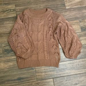 NWT Oversized brown sweater